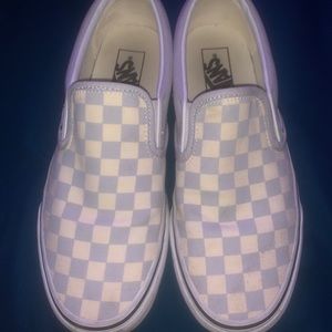 Checkered Vans Slip-on